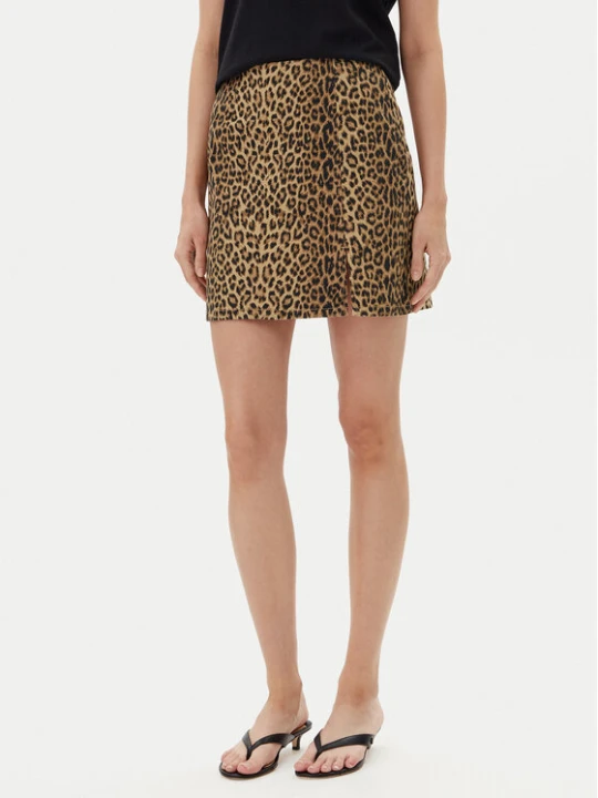 Zdjęcie produktu Vero Moda Spódnica mini Nelly 10329966 Brązowy Slim Fit
