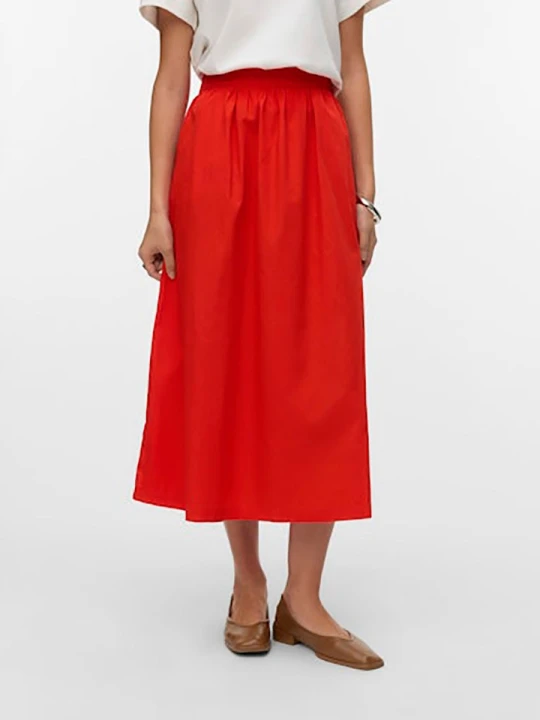 Zdjęcie produktu Vero Moda Spódnica w kolorze czerwonym rozmiar: XL
