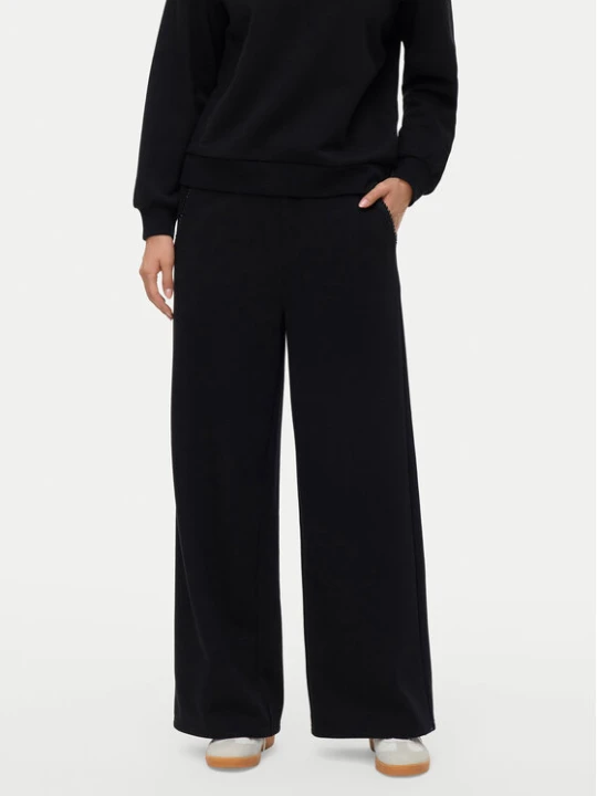 Zdjęcie produktu Vero Moda Spodnie dresowe Daisy 10338102 Czarny Wide Leg