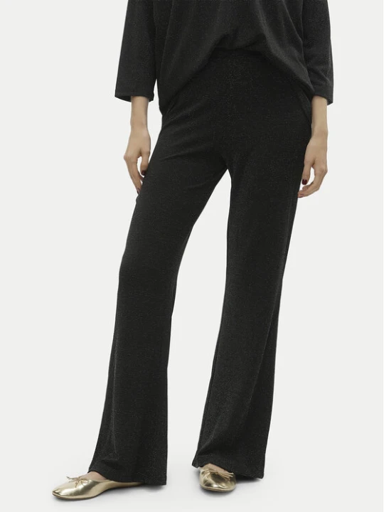 Zdjęcie produktu Vero Moda Spodnie dzianinowe Kanva 10296871 Czarny Regular Fit