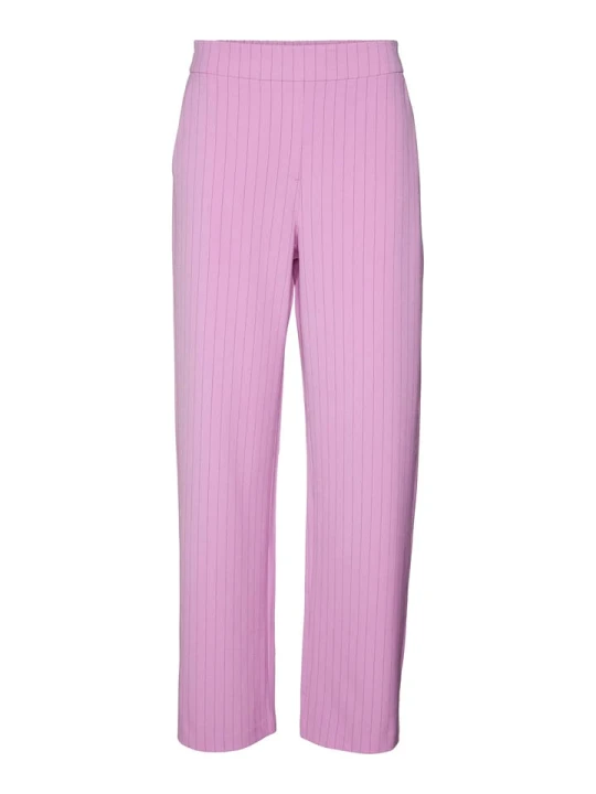 Zdjęcie produktu Vero Moda Spodnie "Liscookie" w kolorze różowym rozmiar: XS / L32