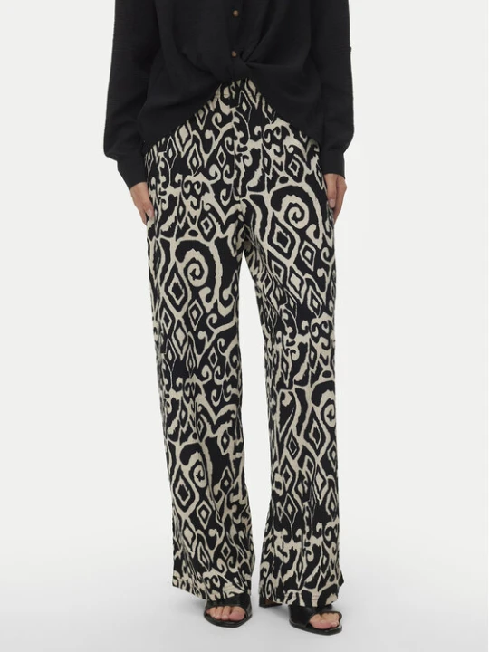 Zdjęcie produktu Vero Moda Spodnie materiałowe Friga 10339389 Beżowy Wide Leg