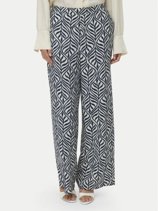 Zdjęcie produktu Vero Moda Spodnie materiałowe Josie 10303759 Granatowy Wide Leg