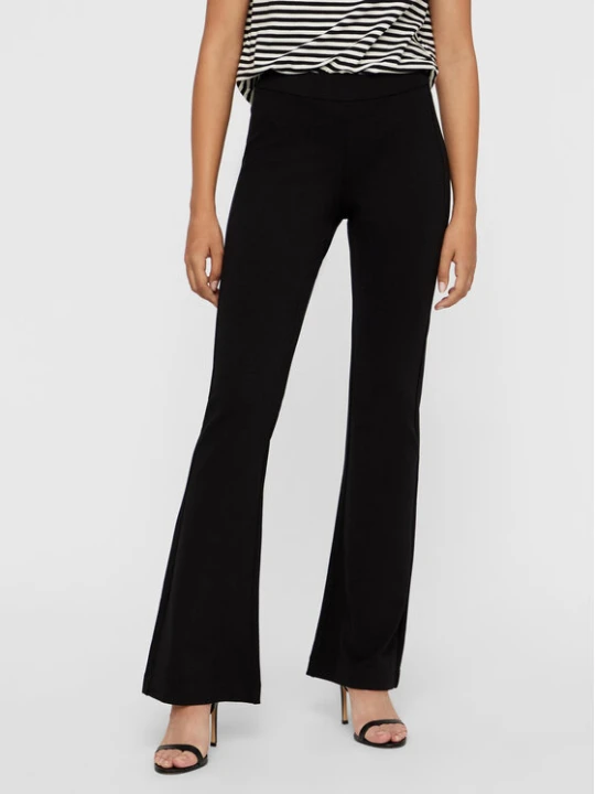 Zdjęcie produktu Vero Moda Spodnie materiałowe Kamma 10209858 Czarny Flared Fit