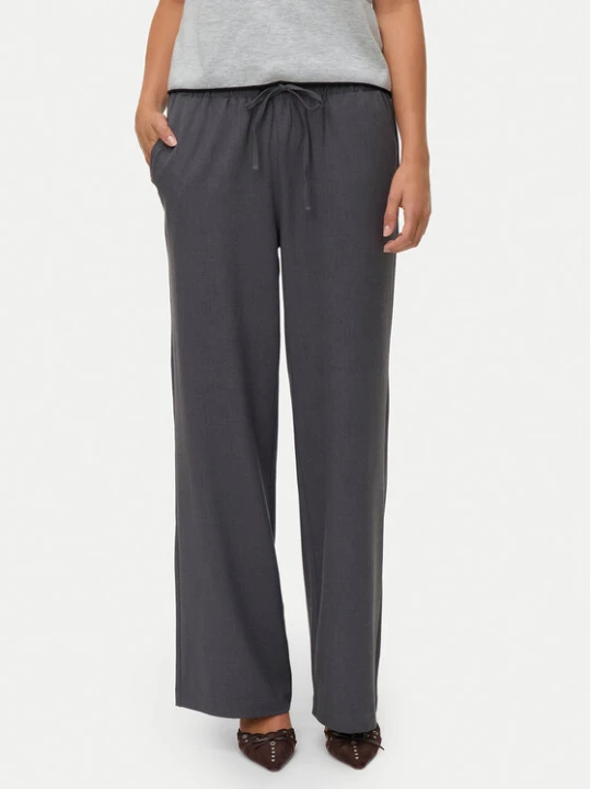 Zdjęcie produktu Vero Moda Spodnie materiałowe Milly 10331924 Szary Wide Leg