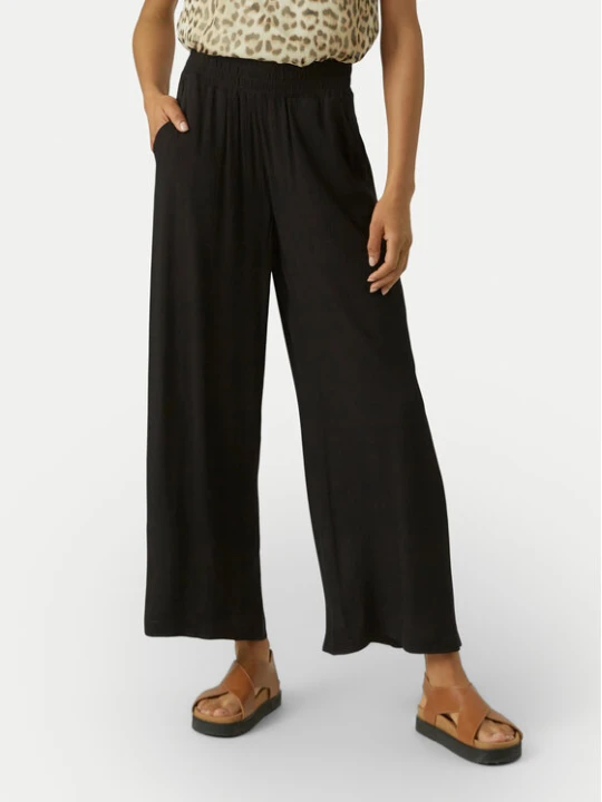 Zdjęcie produktu Vero Moda Spodnie palazzo Menny 10282478 Czarny Wide Leg