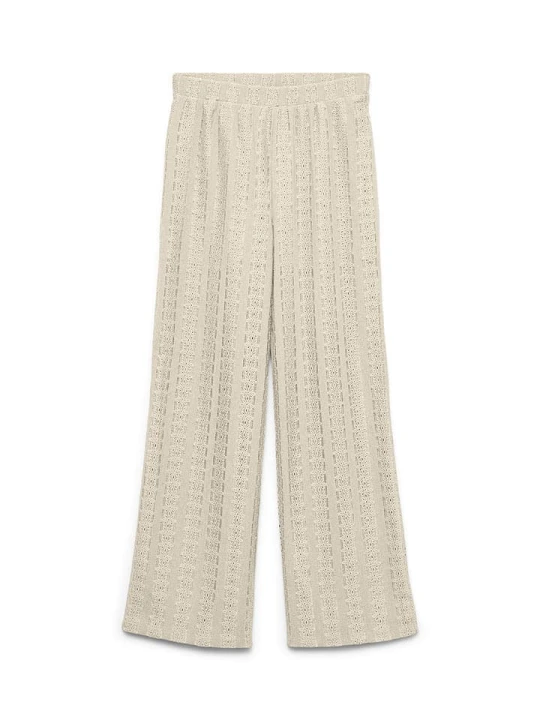 Zdjęcie produktu Vero Moda Spodnie w kolorze beżowym rozmiar: XL