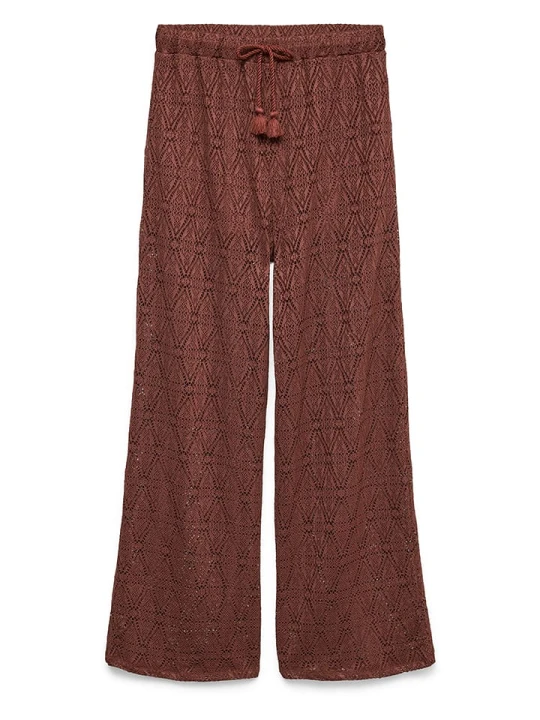Zdjęcie produktu Vero Moda Spodnie w kolorze brązowym rozmiar: L