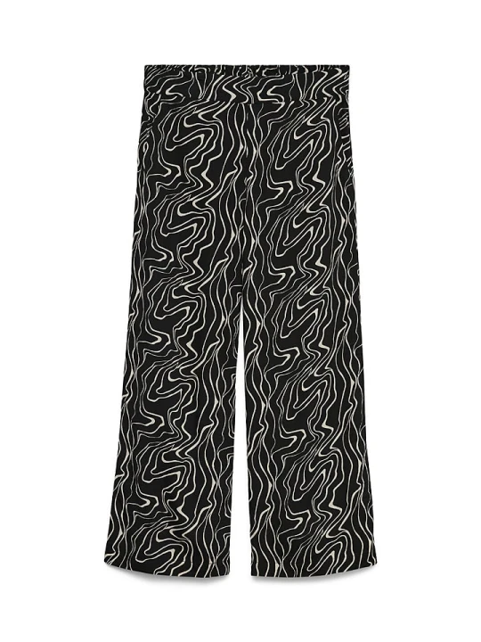 Zdjęcie produktu Vero Moda Spodnie w kolorze czarno-białym rozmiar: XS