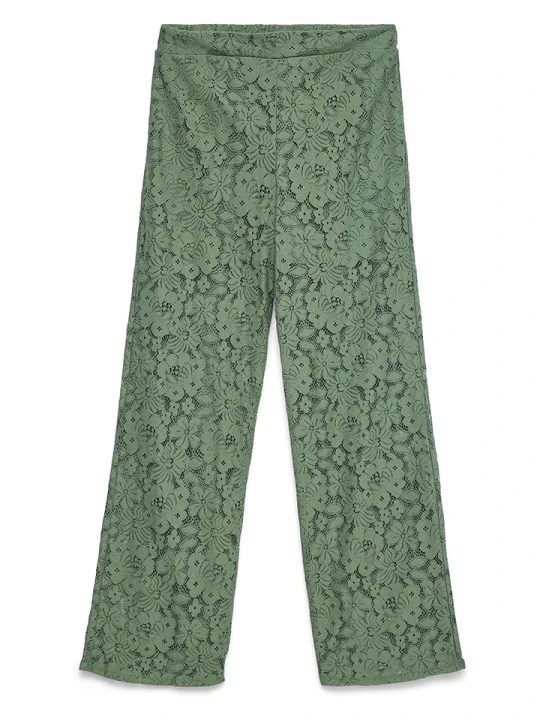 Zdjęcie produktu Vero Moda Spodnie w kolorze zielonym rozmiar: XL