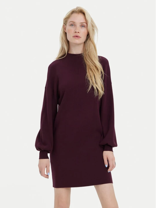 Zdjęcie produktu Vero Moda Sukienka dzianinowa Nancy 10249116 Fioletowy Loose Fit
