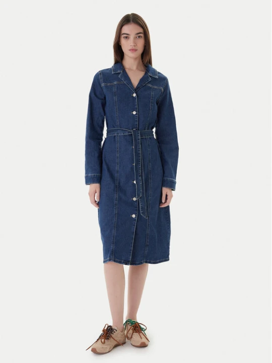 Zdjęcie produktu Vero Moda Sukienka jeansowa Telly 10338086 Niebieski Regular Fit