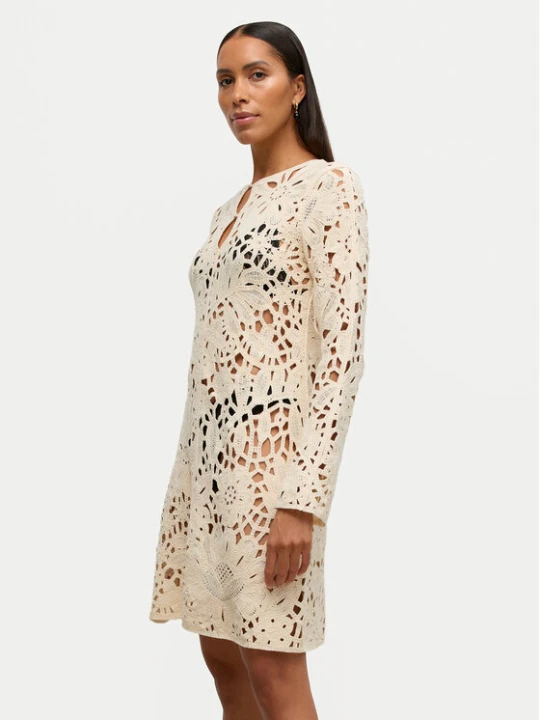 Zdjęcie produktu Vero Moda Sukienka koktajlowa Awalison 10342832 Beżowy Regular Fit