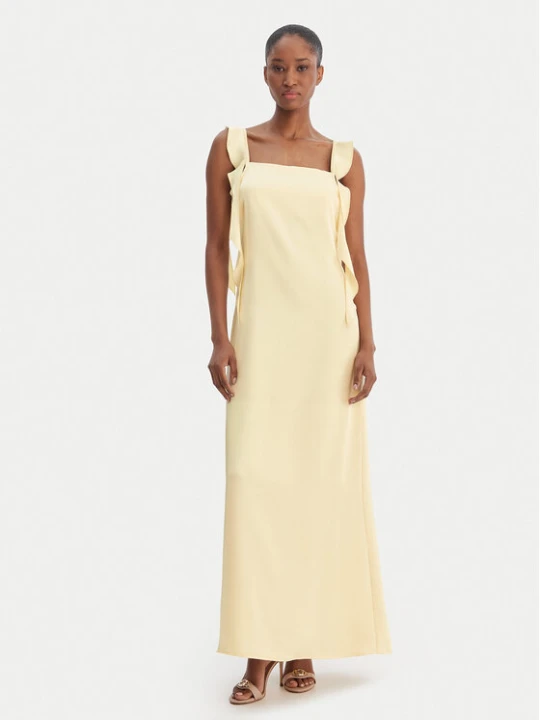 Zdjęcie produktu Vero Moda Sukienka koktajlowa Eloisa 10340914 Żółty Slim Fit