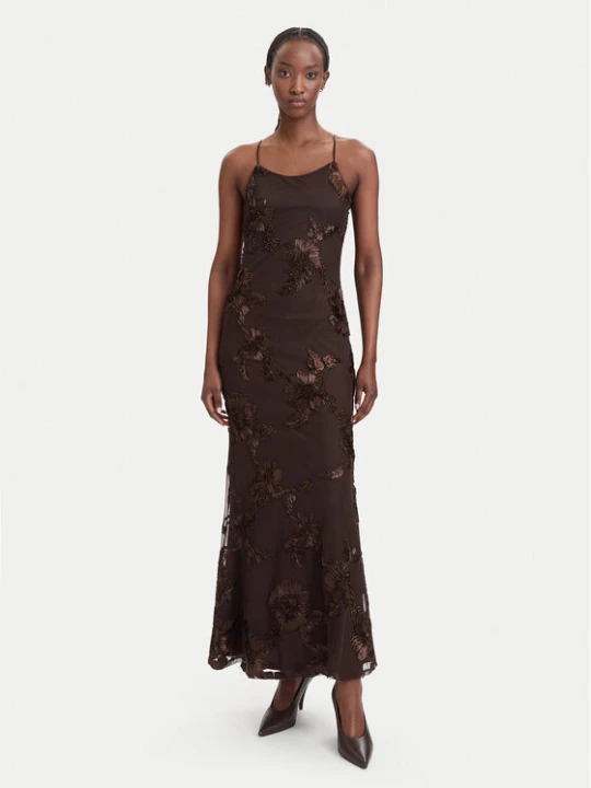 Zdjęcie produktu Vero Moda Sukienka koktajlowa VmQuinn 10348532 Brązowy Regular Fit