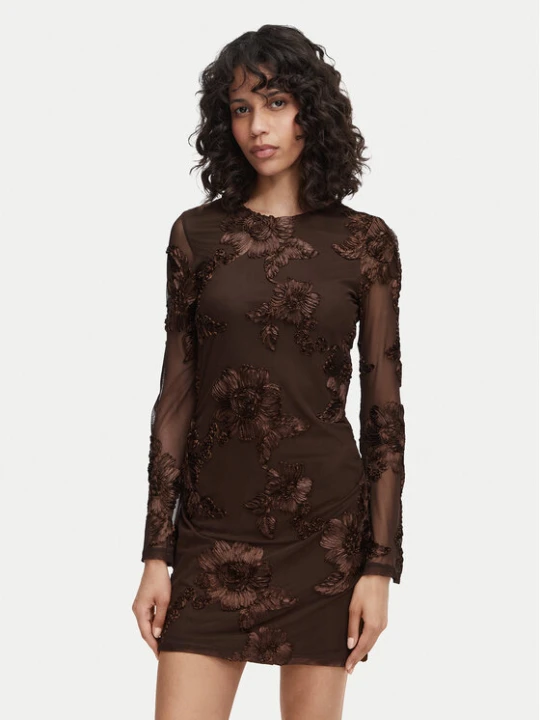 Zdjęcie produktu Vero Moda Sukienka koktajlowa VmQuinn 10348613 Brązowy Regular Fit
