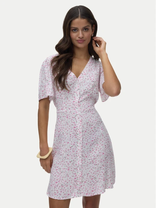 Zdjęcie produktu Vero Moda Sukienka letnia Alba 10292845 Różowy jasny Regular Fit