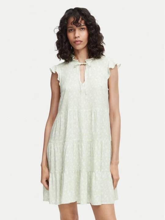 Zdjęcie produktu Vero Moda Sukienka letnia Alba 10342656 Zielony jasny Regular Fit