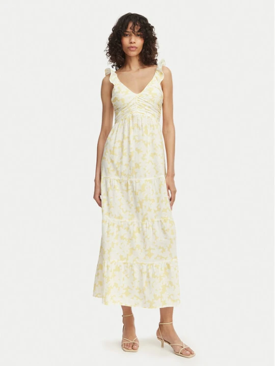 Zdjęcie produktu Vero Moda Sukienka letnia Dichte 10341603 Żółty Regular Fit