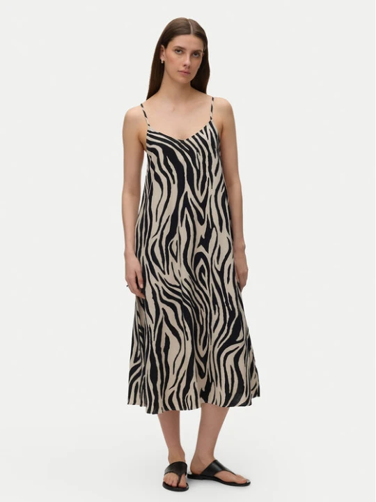 Zdjęcie produktu Vero Moda Sukienka letnia Emilo 10340519 Beżowy Loose Fit