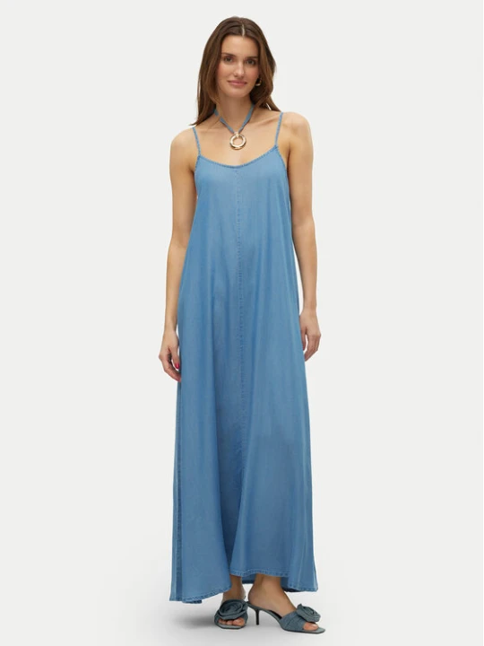 Zdjęcie produktu Vero Moda Sukienka letnia Harper 10283677 Niebieski Loose Fit