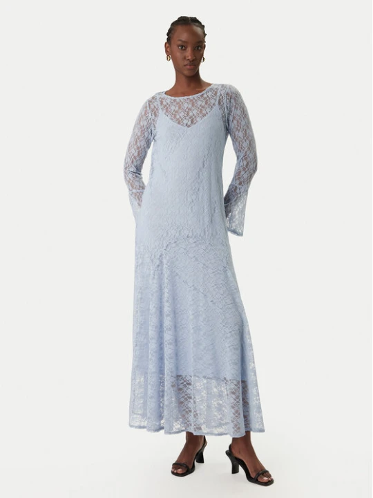 Zdjęcie produktu Vero Moda Sukienka letnia Loulou 10346192 Błękitny Loose Fit Niebieski jasny