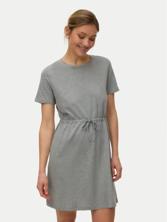 Zdjęcie produktu Vero Moda Sukienka letnia Luna 10325626 Szary jasny Regular Fit