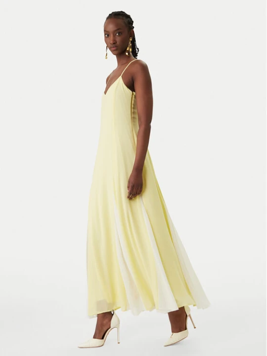 Zdjęcie produktu Vero Moda Sukienka letnia Raelynn 10348442 Żółty Regular Fit