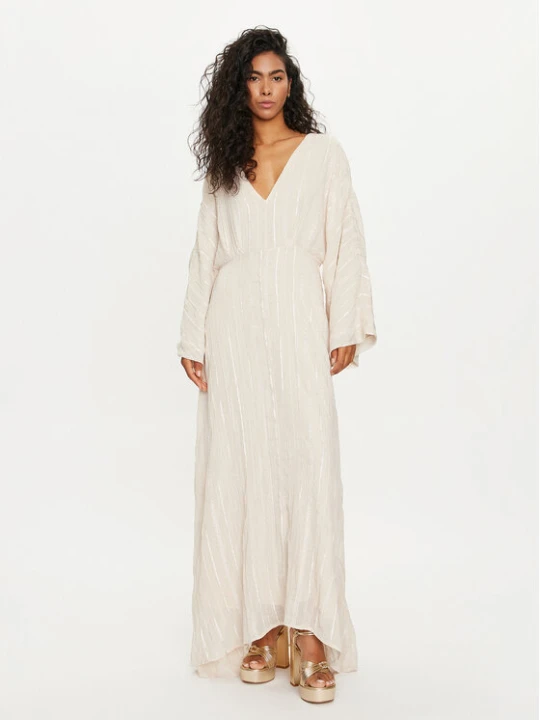 Zdjęcie produktu Vero Moda Sukienka letnia Tara 10304254 Écru Loose Fit Kremowy