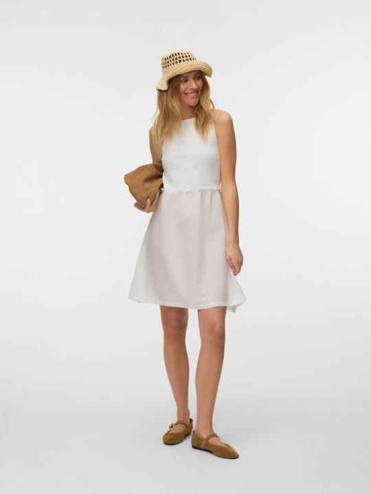 Zdjęcie produktu Vero Moda Sukienka w kolorze białym rozmiar: XL