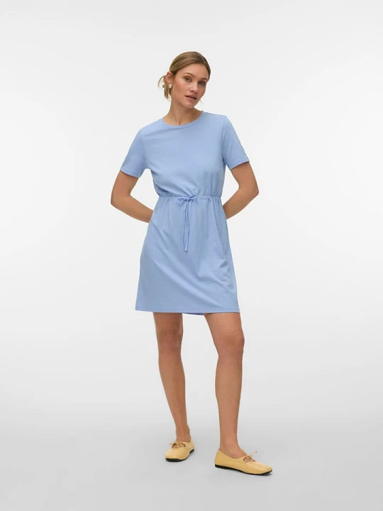 Zdjęcie produktu Vero Moda Sukienka w kolorze błękitnym rozmiar: S