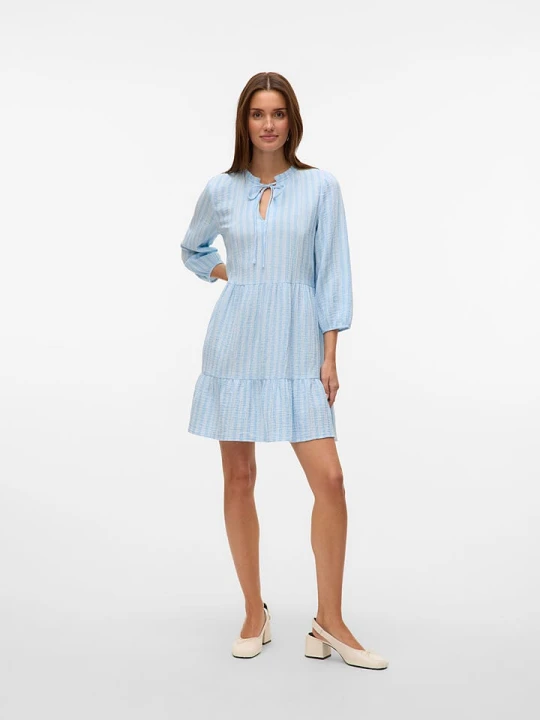 Zdjęcie produktu Vero Moda Sukienka w kolorze błękitnym rozmiar: S
