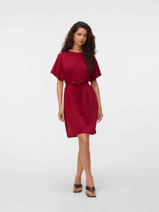 Zdjęcie produktu Vero Moda Sukienka w kolorze bordowym rozmiar: M