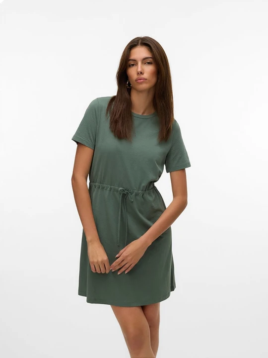 Zdjęcie produktu Vero Moda Sukienka w kolorze khaki rozmiar: M