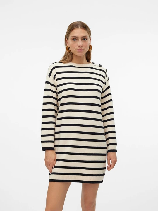 Zdjęcie produktu Vero Moda Sukienka w kolorze kremowym rozmiar: XL