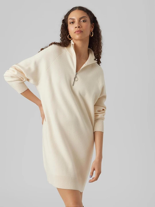 Zdjęcie produktu Vero Moda Sukienka w kolorze kremowym rozmiar: XS