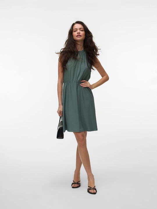 Zdjęcie produktu Vero Moda Sukienka w kolorze zielonym rozmiar: M