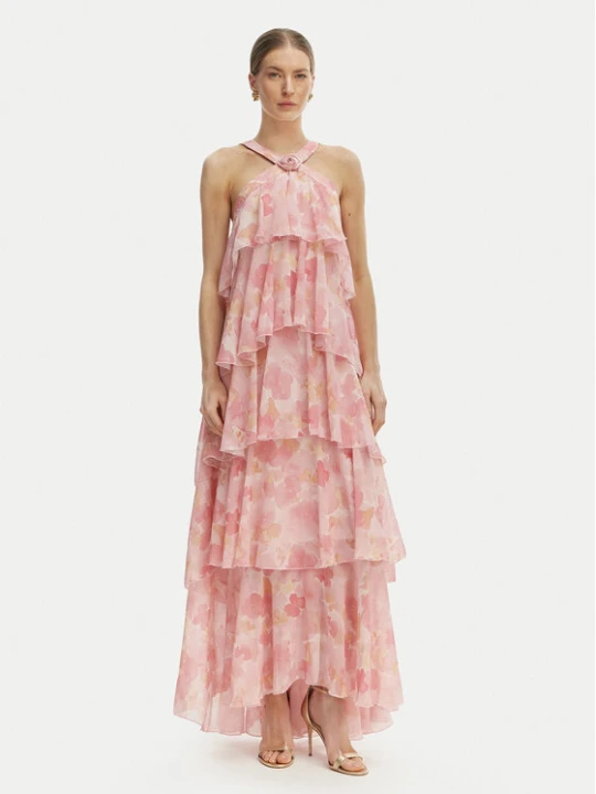 Zdjęcie produktu Vero Moda Sukienka wieczorowa Felicia 10295237 Różowy Slim Fit