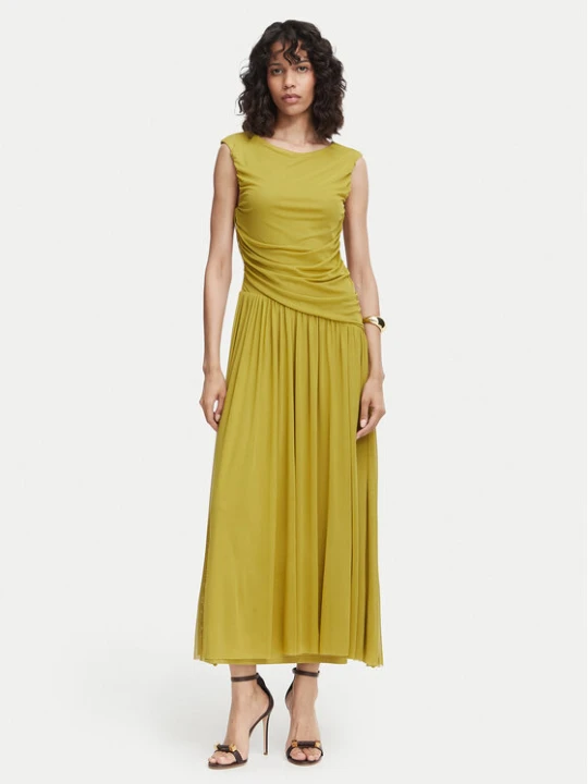 Zdjęcie produktu Vero Moda Sukienka wieczorowa Penelope 10351455 Zielony Regular Fit