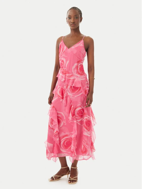 Zdjęcie produktu Vero Moda Sukienka wieczorowa Smilla 10346307 Różowy Regular Fit