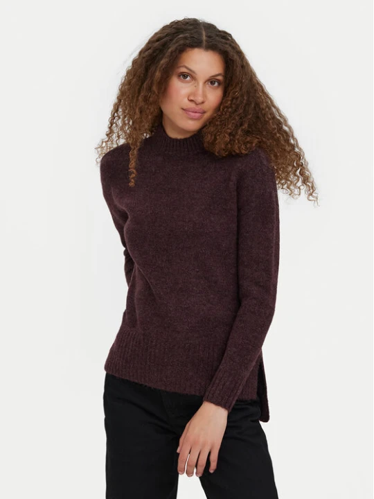 Zdjęcie produktu Vero Moda Sweter 10269229 Fioletowy Loose Fit