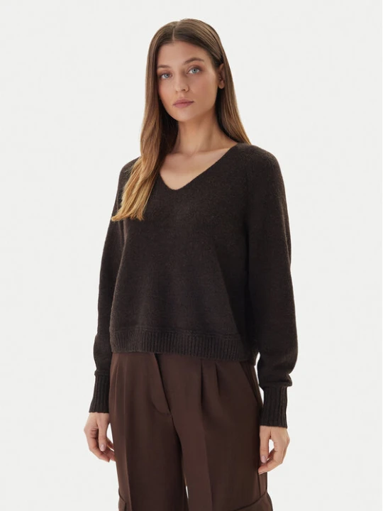 Zdjęcie produktu Vero Moda Sweter Aquarius 10331898 Brązowy Regular Fit
