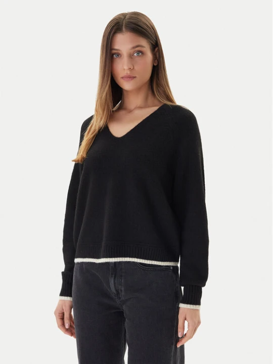 Zdjęcie produktu Vero Moda Sweter Aquarius 10331898 Czarny Regular Fit
