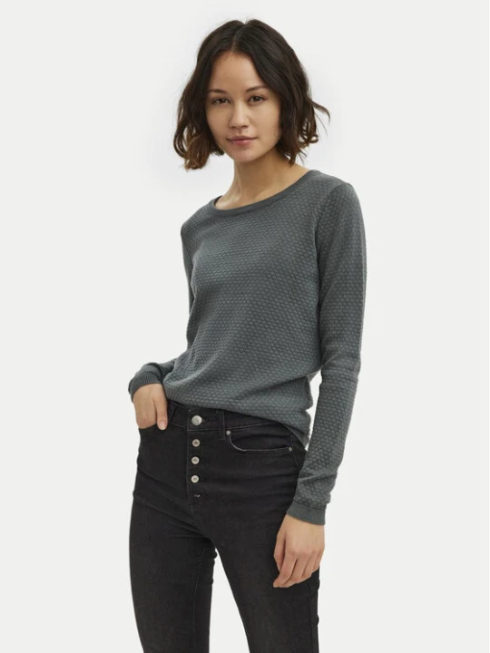 Zdjęcie produktu Vero Moda Sweter Care 10136644 Zielony Regular Fit