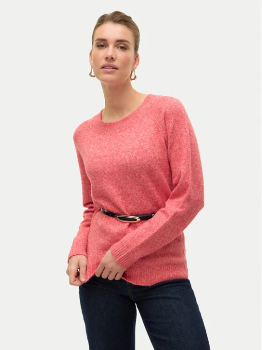 Zdjęcie produktu Vero Moda Sweter Doffy 10201022 Różowy Regular Fit