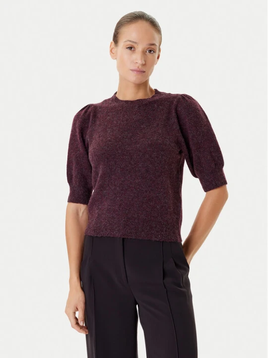 Zdjęcie produktu Vero Moda Sweter Doffy 10278313 Fioletowy Regular Fit