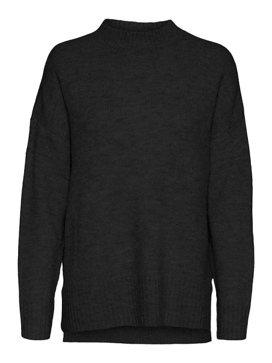 Zdjęcie produktu Vero Moda Sweter "Lefile" w kolorze czarnym rozmiar: M