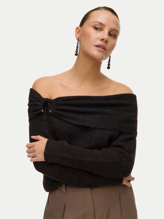 Zdjęcie produktu Vero Moda Sweter Lovely 10336698 Brązowy Regular Fit