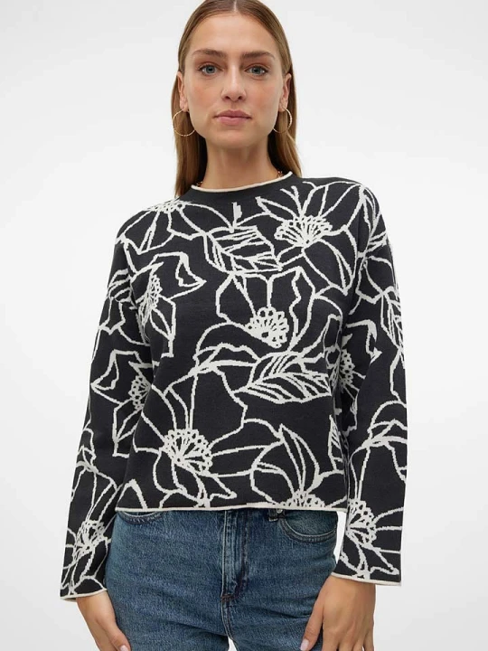 Zdjęcie produktu Vero Moda Sweter "New" w kolorze czarnym rozmiar: S
