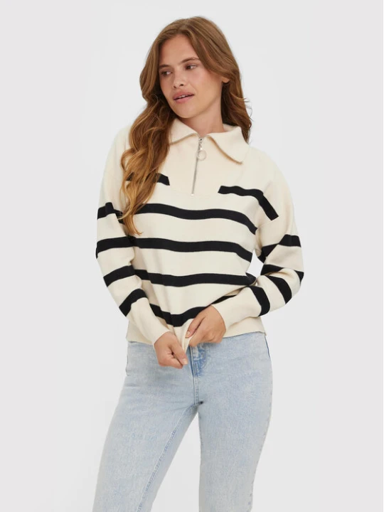 Zdjęcie produktu Vero Moda Sweter Saba 10269246 Kolorowy Relaxed Fit